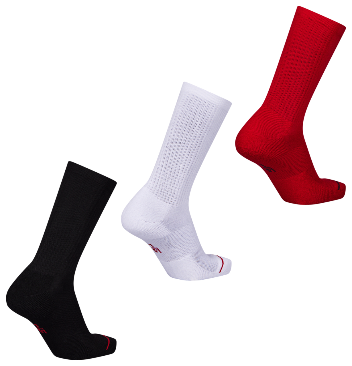 Jordan Everyday Cushioned Crew 3 Pack Image 2 sur 2. Appuyez pour ouvrir la galerie de photos.