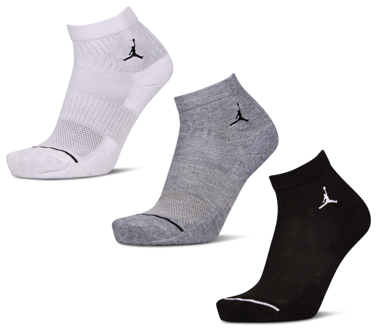 Jordan Everyday Cushioned Ankle 3 Pack Image 1 sur 2. Appuyez pour ouvrir la galerie de photos.
