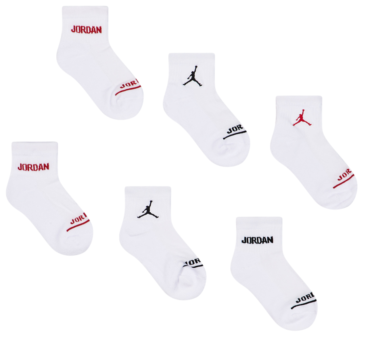 Jordan Kids Ankle 6 Pack Image 1 of 2. Tap to open photo gallery.