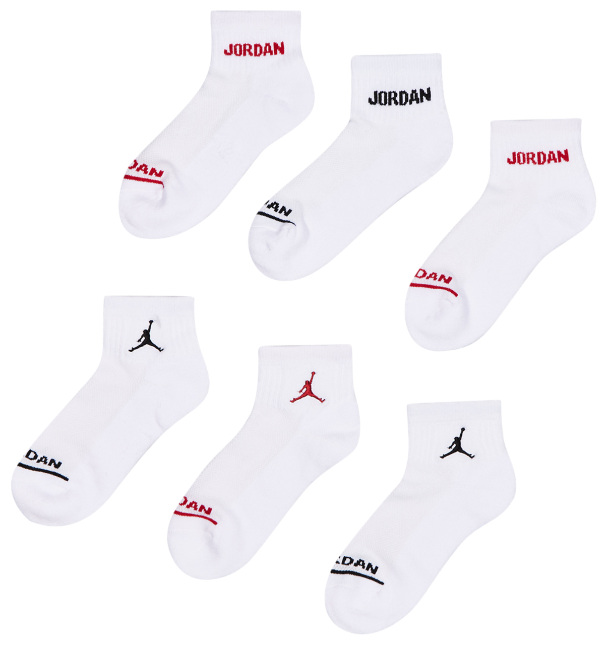 Jordan Kids Ankle 6 Pack Image 1 of 2. Tap to open photo gallery.