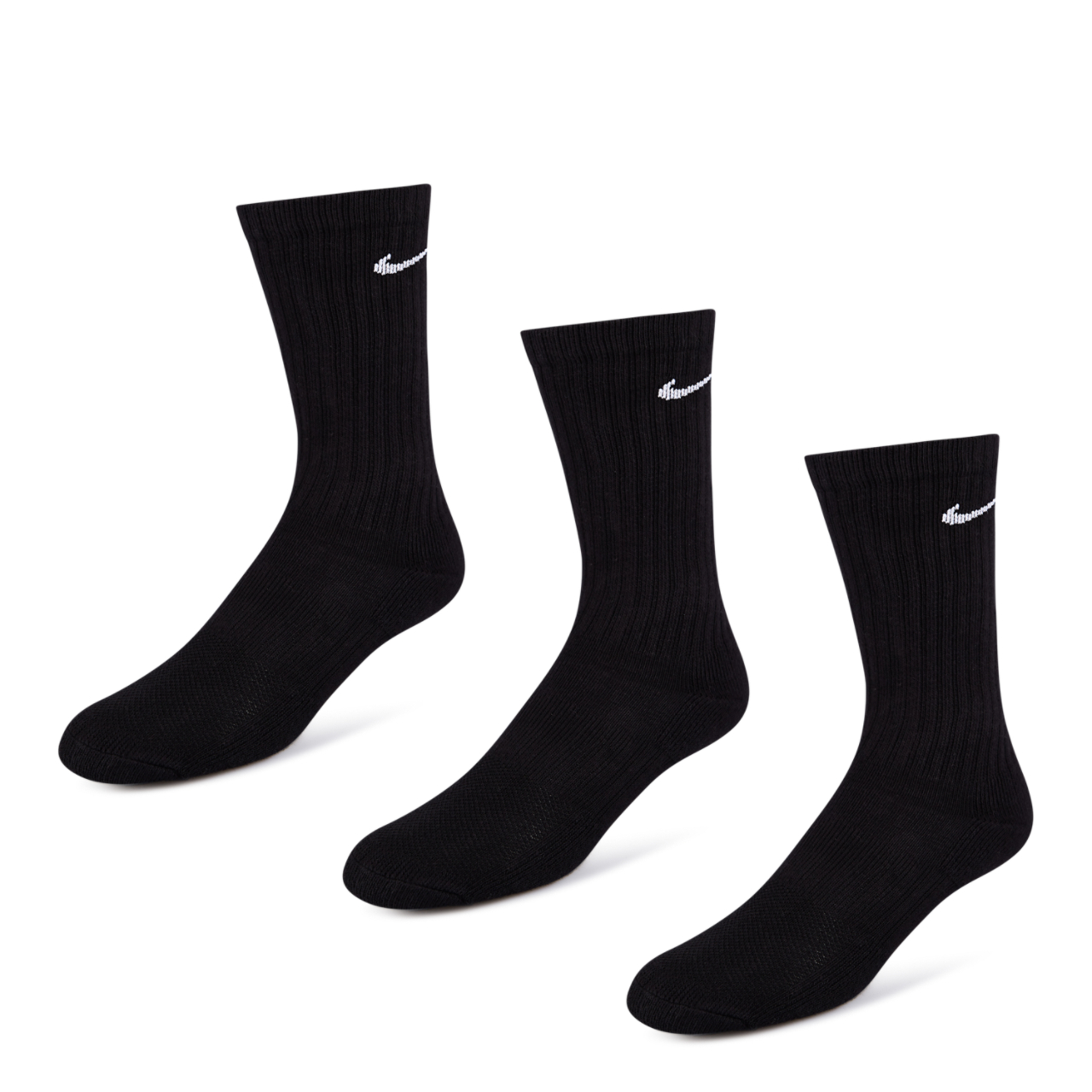 Nike Kids 3Pack 34-38 Crew Image 1 of 2. Tap to open photo gallery.
