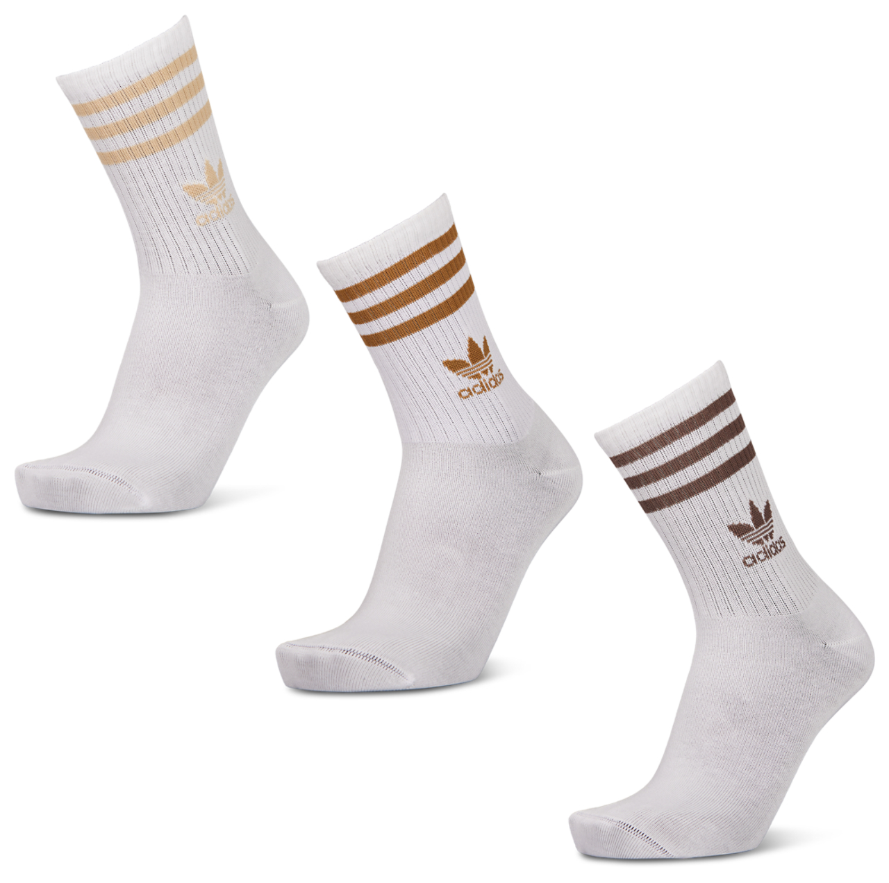 adidas Mid Cut Crew 3 Pack Bild 1 von 2. Antippen, um die Fotogalerie zu öffnen.