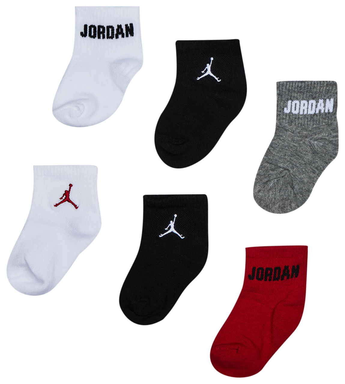 Jordan Kids Ankle 6 Pack Image 1 sur 2. Appuyez pour ouvrir la galerie de photos.
