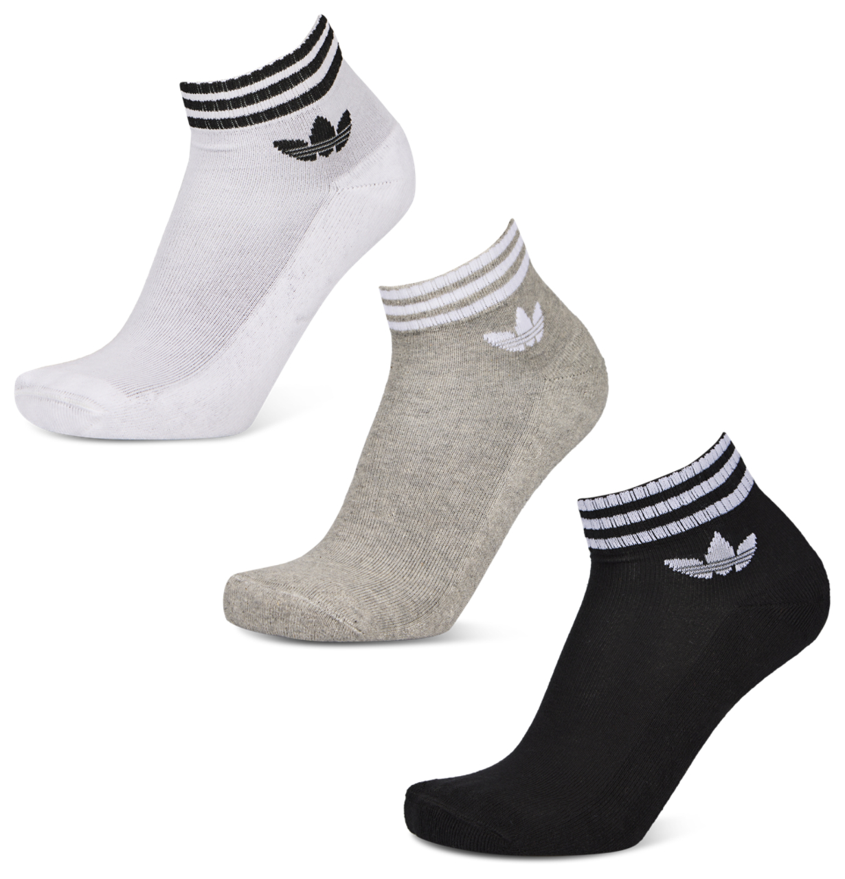 adidas Ankle 3 Pack Immagine 1 di 2. Tocca per aprire la galleria fotografica.