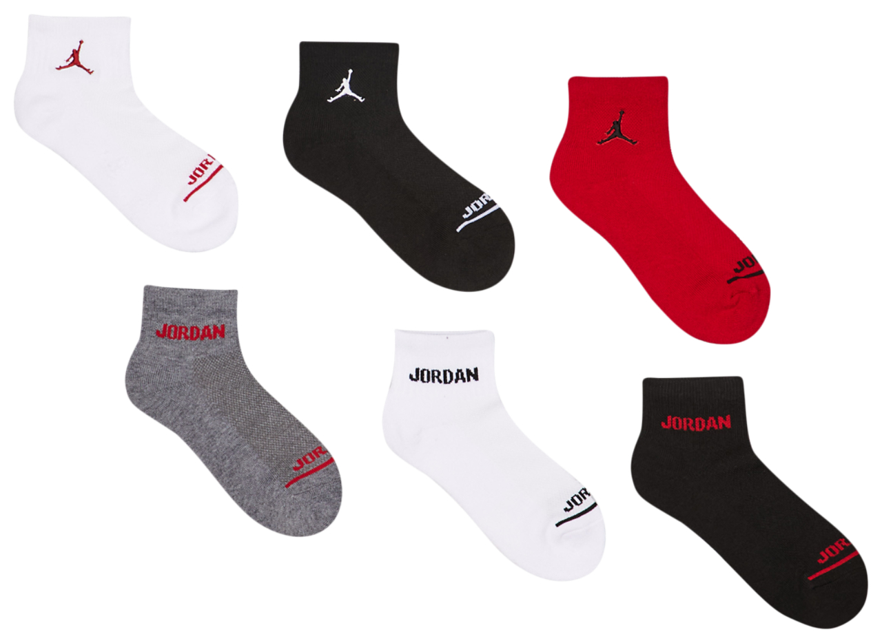 Jordan Kids Ankle 6 Pack Afbeelding 1 van 2. Tik om de fotogalerij te openen..