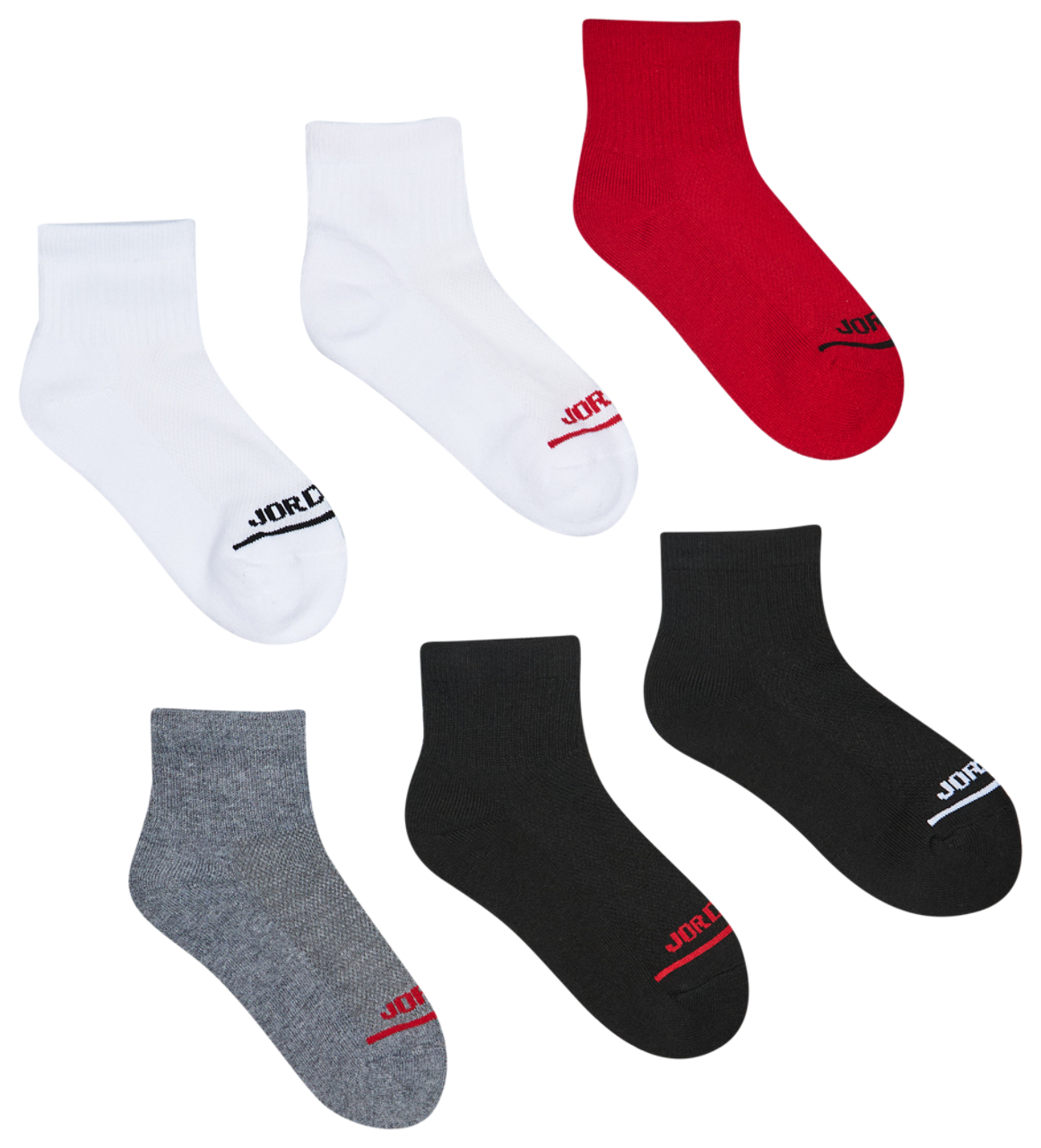 Jordan Kids Ankle 6 Pack Bild 2 von 2. Antippen, um die Fotogalerie zu öffnen.