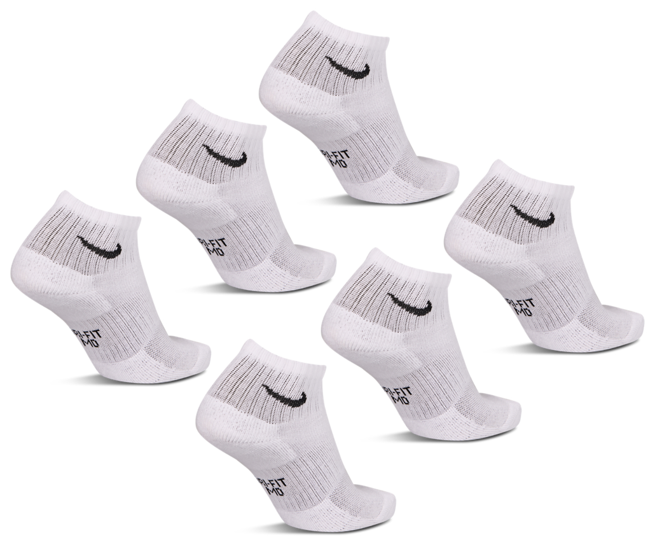 Nike Kids Ankle 6 Pack Image 2 of 2. Tap to open photo gallery.