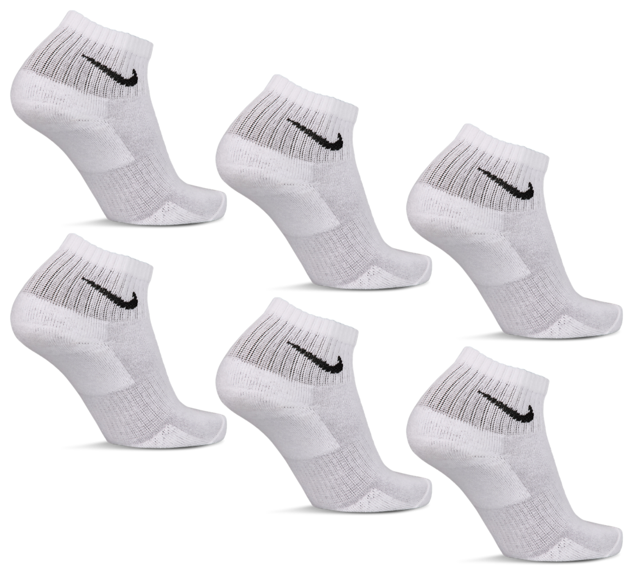Nike Everyday + Cushioned Ankle 6 Pack Image 2 of 2. Tap to open photo gallery.
