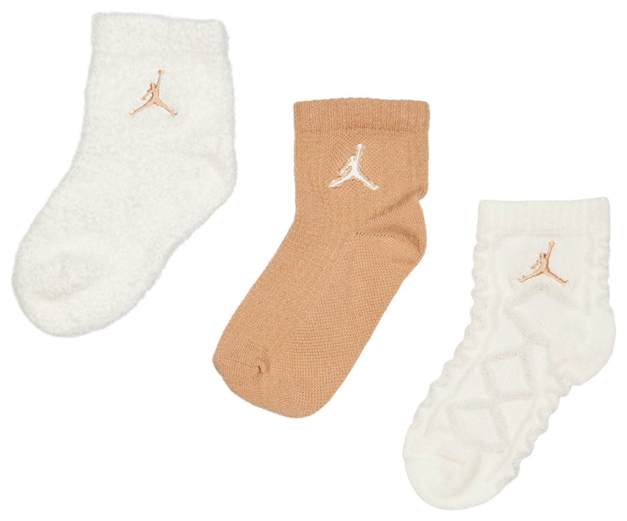 Jordan Kids Ankle No Slip 3 Pack Image 1 sur 2. Appuyez pour ouvrir la galerie de photos.