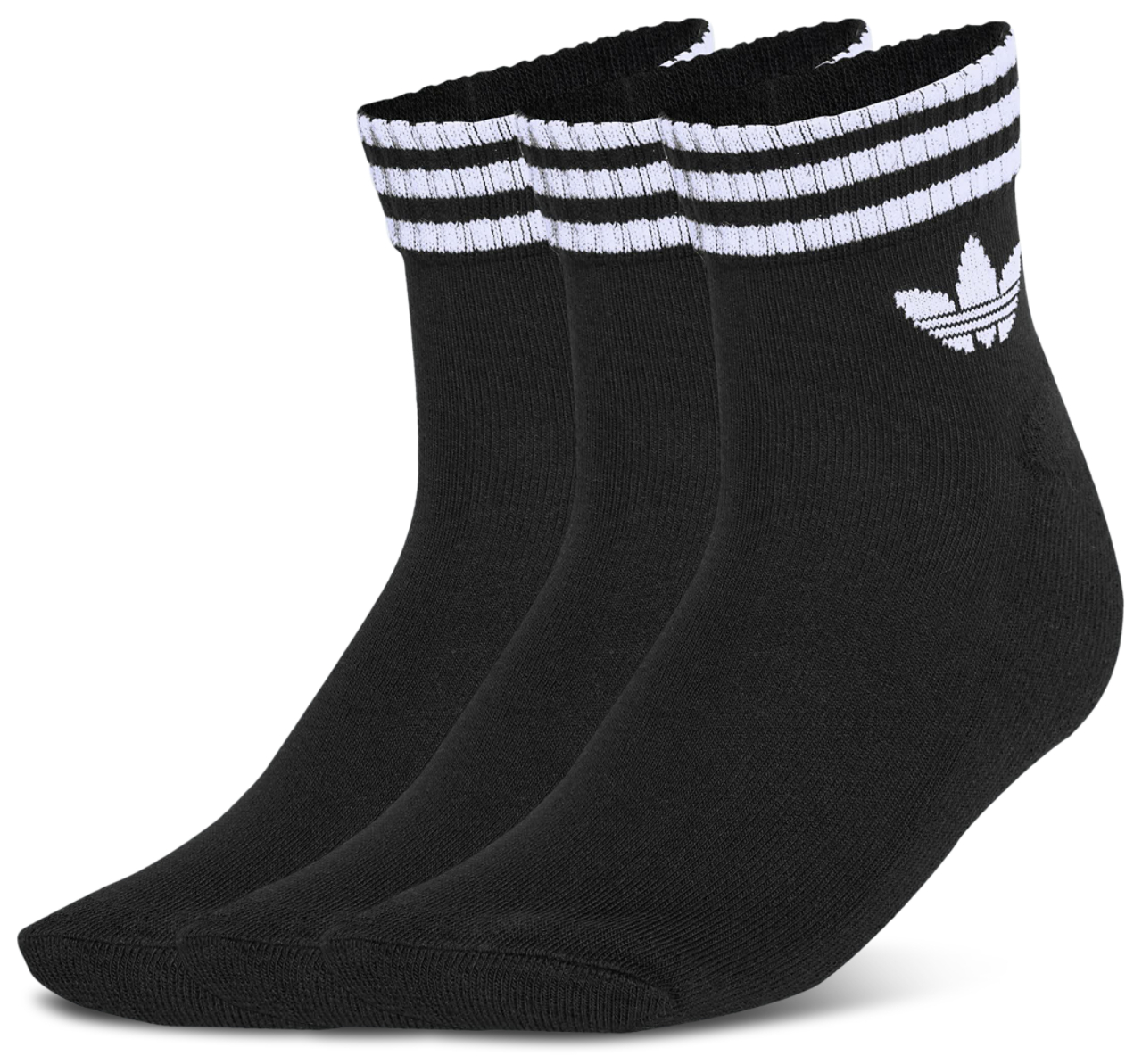 adidas 3-Stripes Ankle Socks 3 Pairs Image 1 of 1. Tap to open photo gallery.