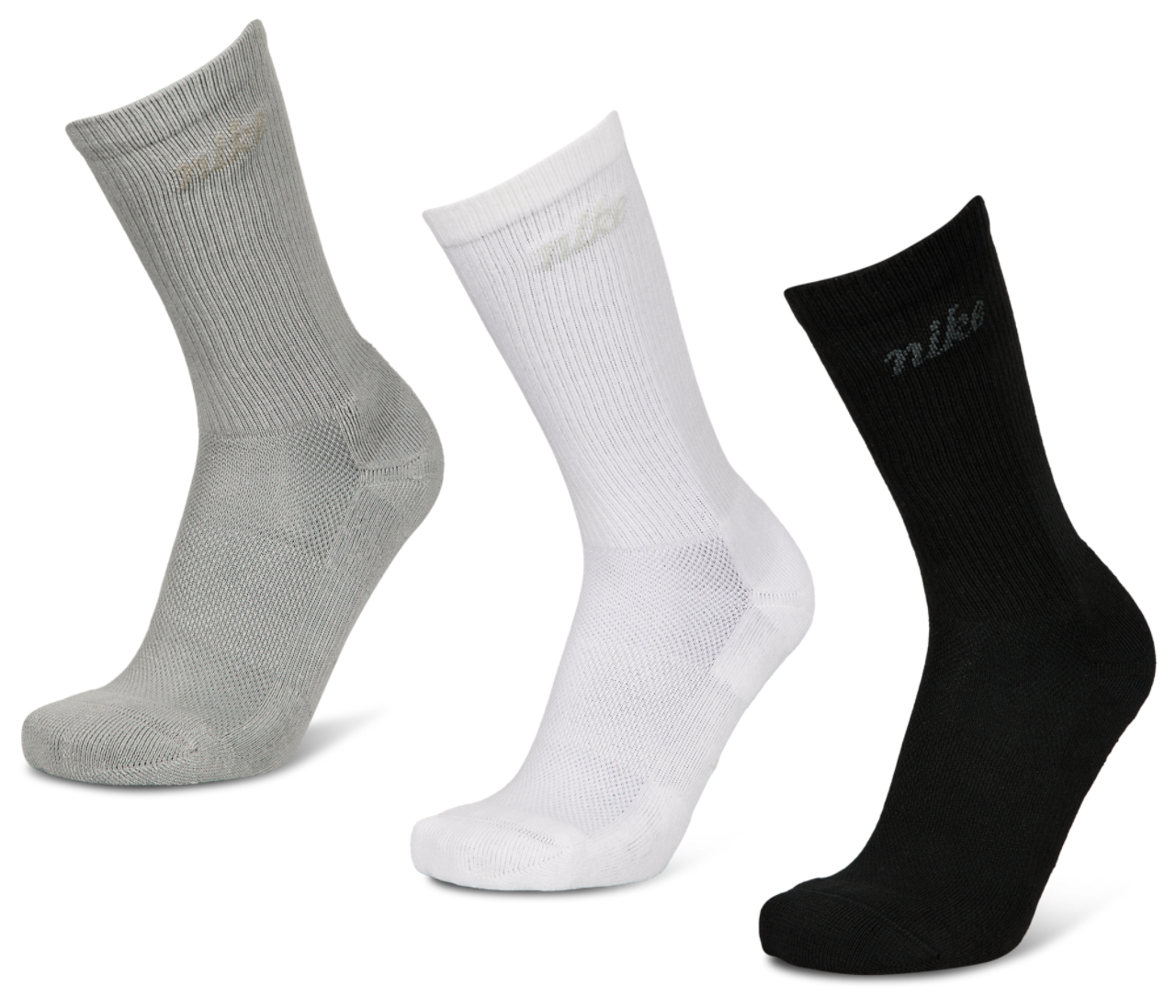 Nike Elevated Crew 3 Pack Image 1 of 2. Tap to open photo gallery.