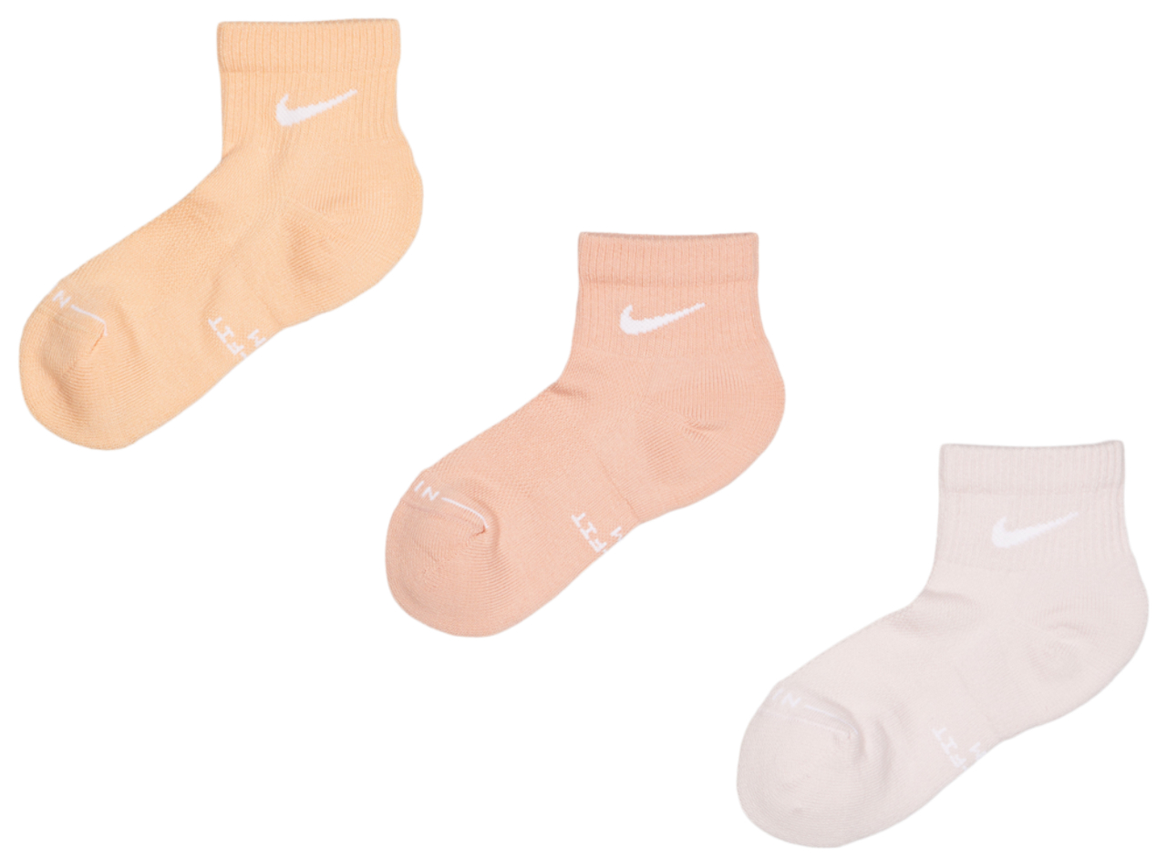 Nike Elevated Ankle 3 Pack Image 1 of 2. Tap to open photo gallery.
