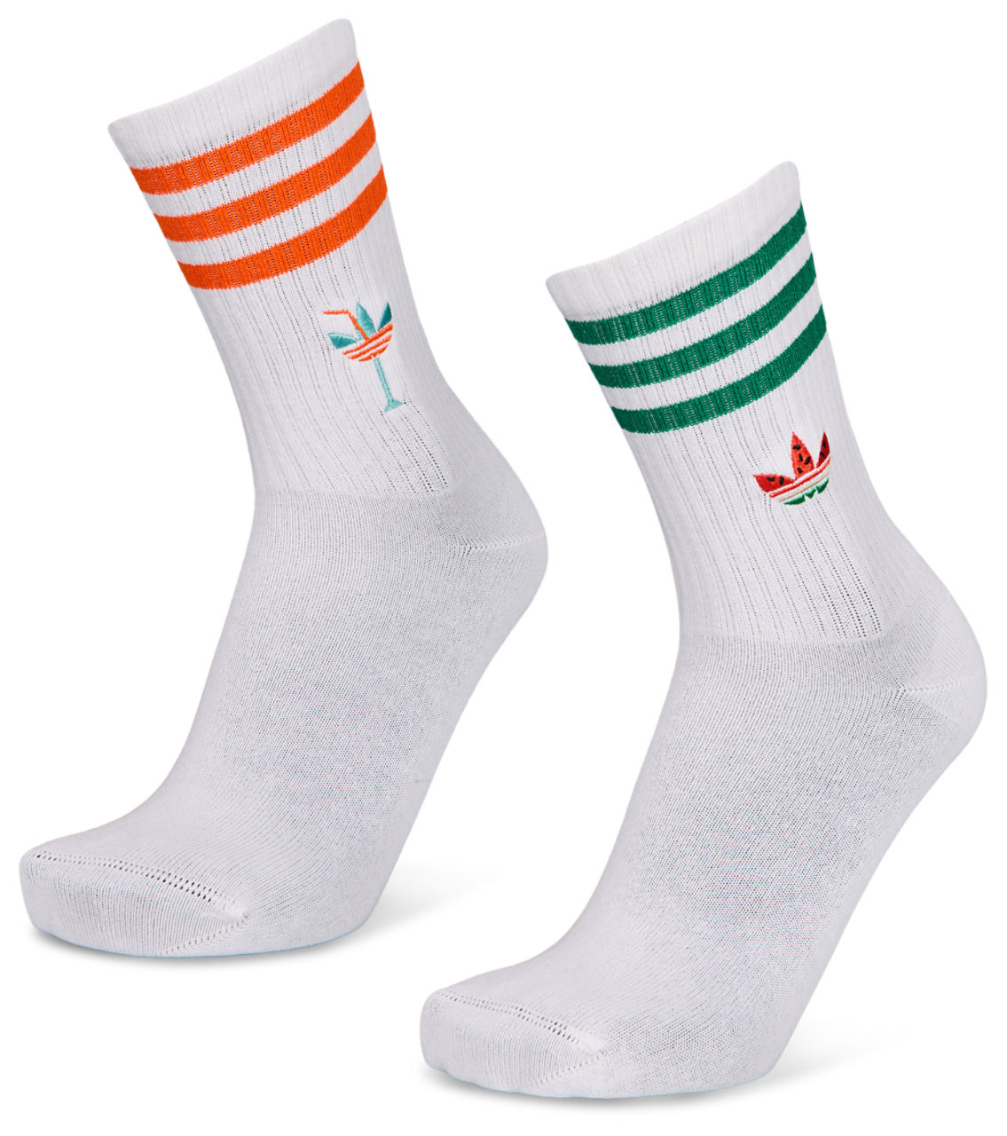 adidas Coastal Club Mid Cut Crew 2 Pack Imagen 1 de 2. Toque para abrir la galería de fotos.