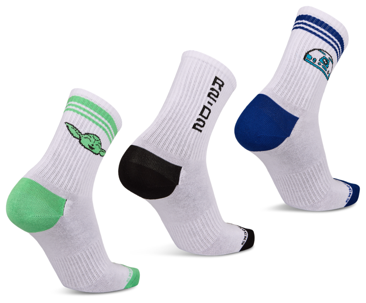 Happy Socks Crew 3 Pack Image 2 of 2. Tap to open photo gallery.