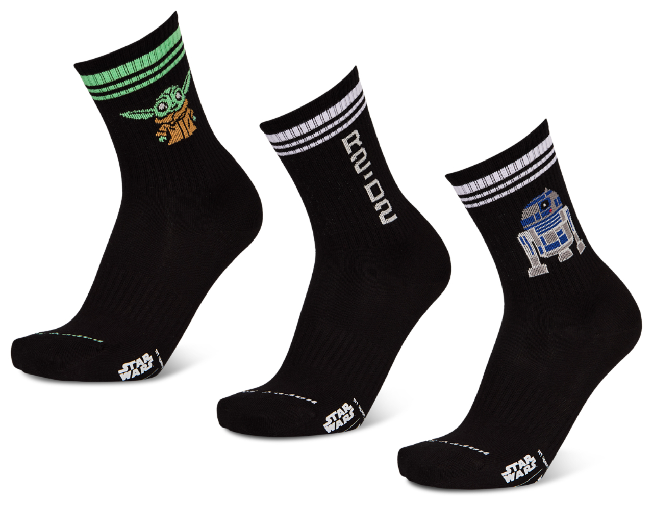 Happy Socks Crew 3 Pack Immagine 1 di 2. Tocca per aprire la galleria fotografica.