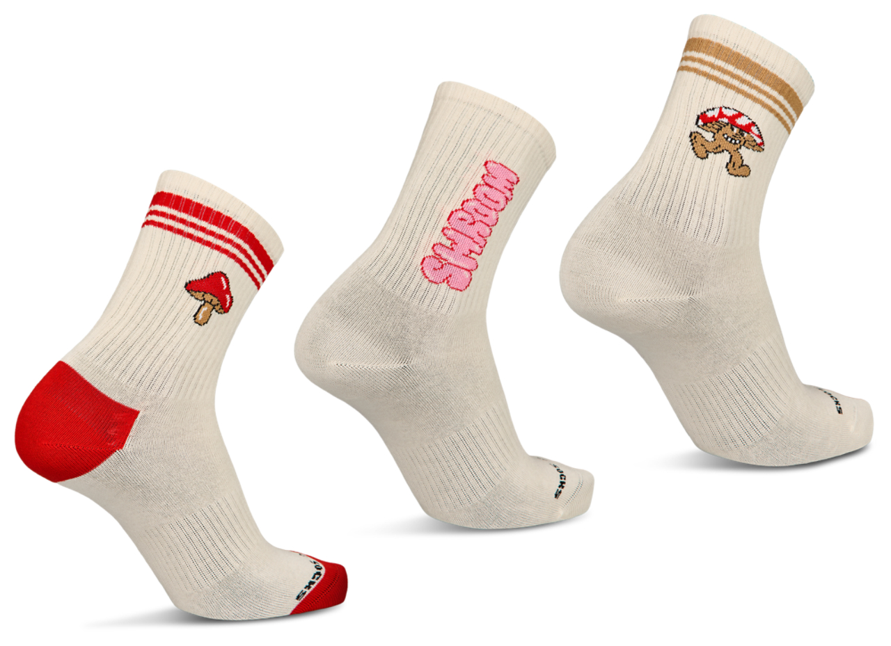 Happy Socks Crew 3 Pack Immagine 2 di 2. Tocca per aprire la galleria fotografica.