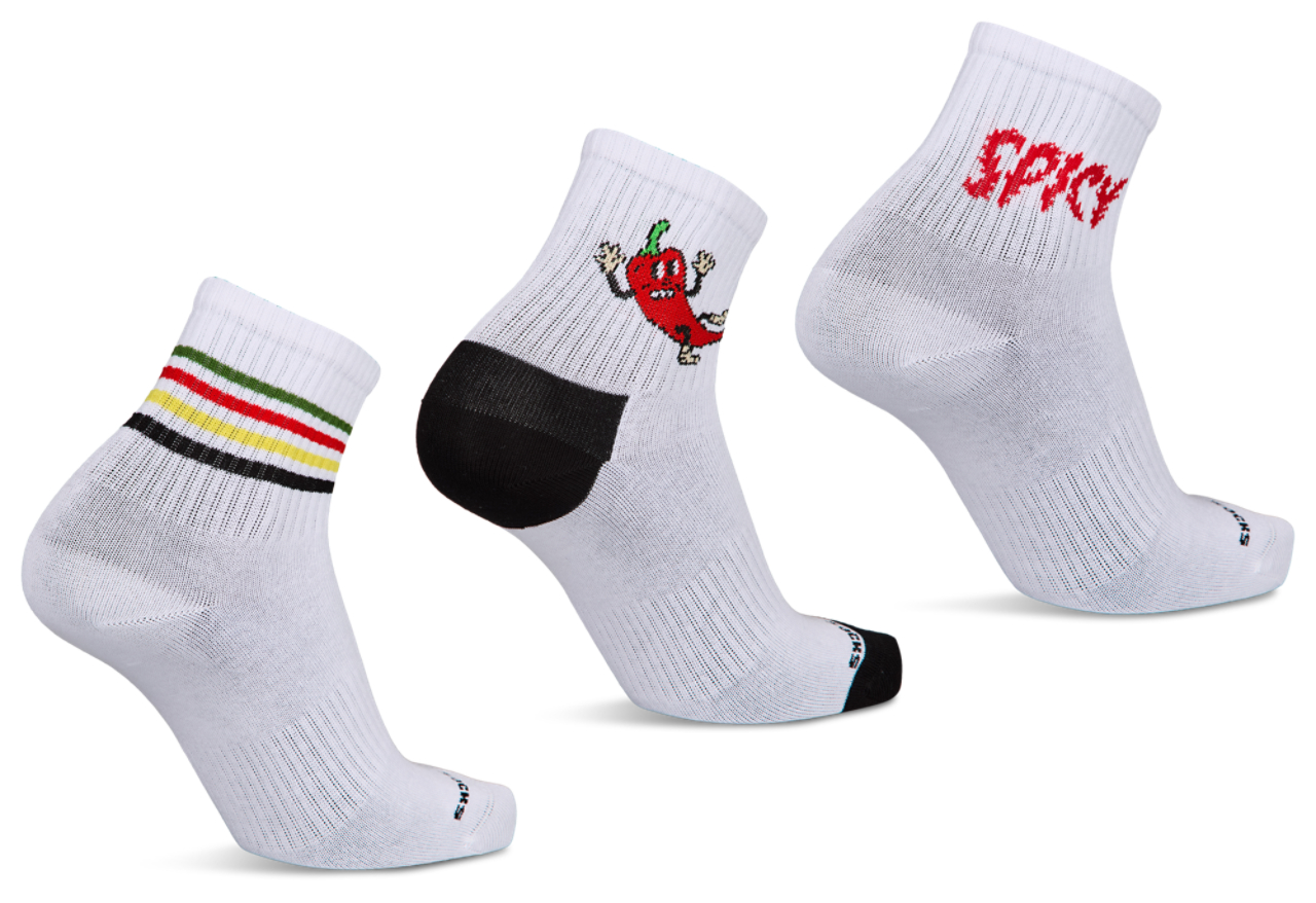 Happy Socks Ankle 3 Pack Image 2 sur 2. Appuyez pour ouvrir la galerie de photos.