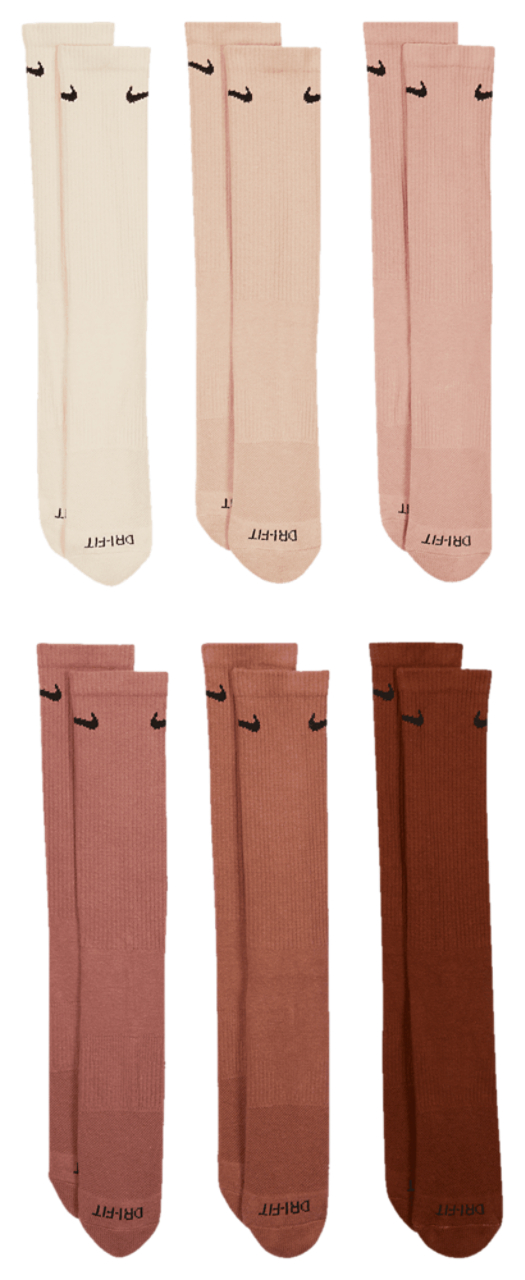 Nike Everyday Cushioned Crew 6 Pack Bild 2 von 3. Antippen, um die Fotogalerie zu öffnen.