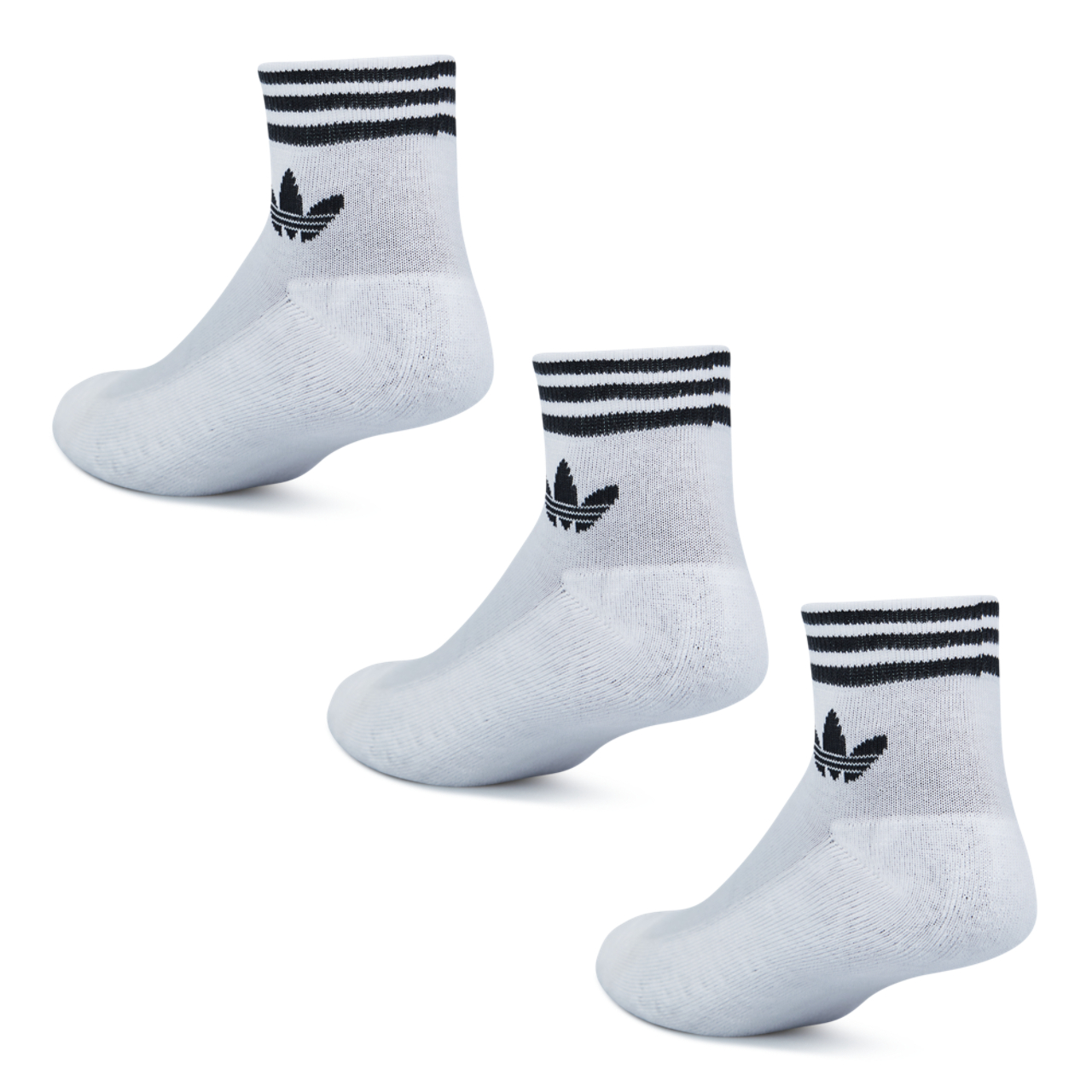adidas Originals 3 Pack Quarter Afbeelding 2 van 3. Tik om de fotogalerij te openen..