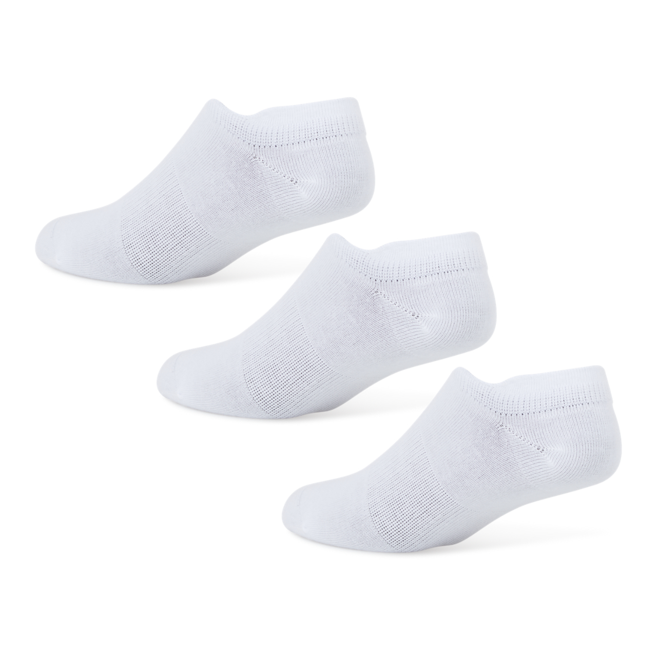 Foot Locker 3 Pack Active Dry No-show Image 2 of 2. Tap to open photo gallery.