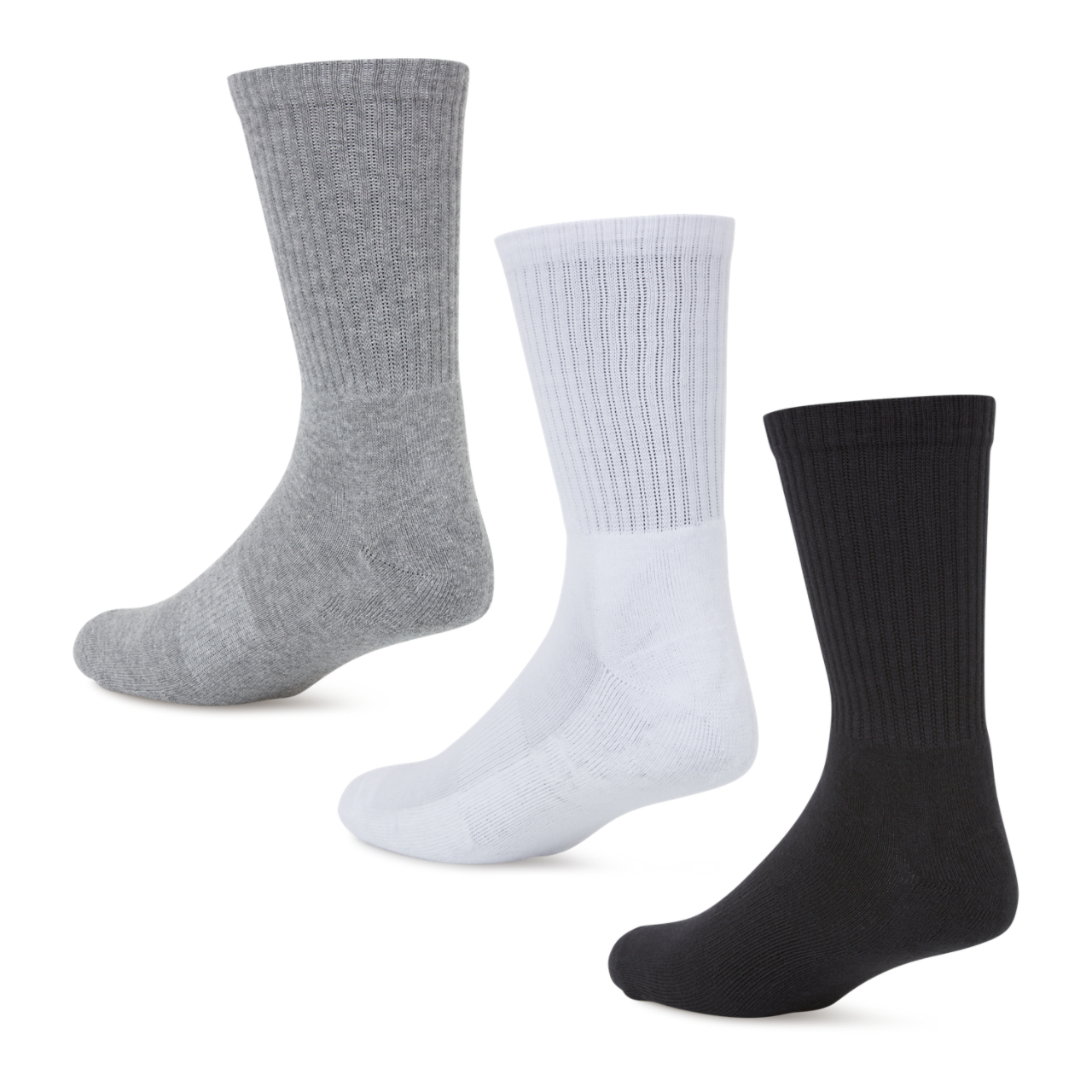 Foot Locker 3 Pack Active Dry Crew Image 2 of 2. Tap to open photo gallery.