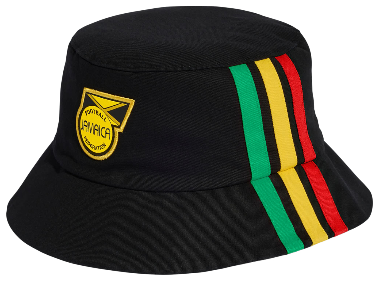 adidas Jamaica 26 X Bob Marley Bucket Hat Image 1 sur 2. Appuyez pour ouvrir la galerie de photos.