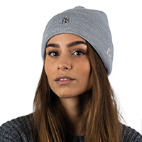 New Era Silver Logo Beanie Afbeelding 8 van 8. Tik om de fotogalerij te openen..
