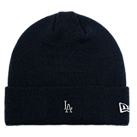 New Era Silver Logo Beanie Imagen 2 de 8. Toque para abrir la galería de fotos.