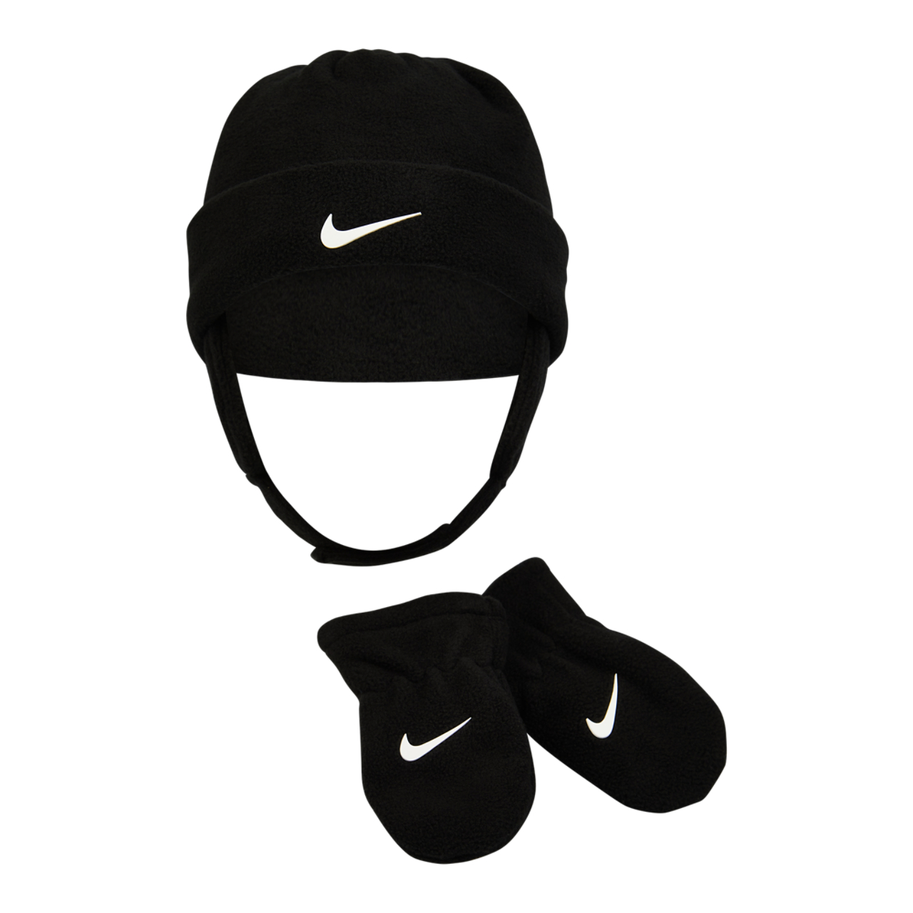 Nike Baby Swoosh Beanie&gloves Set Image 1 of 2. Tap to open photo gallery.