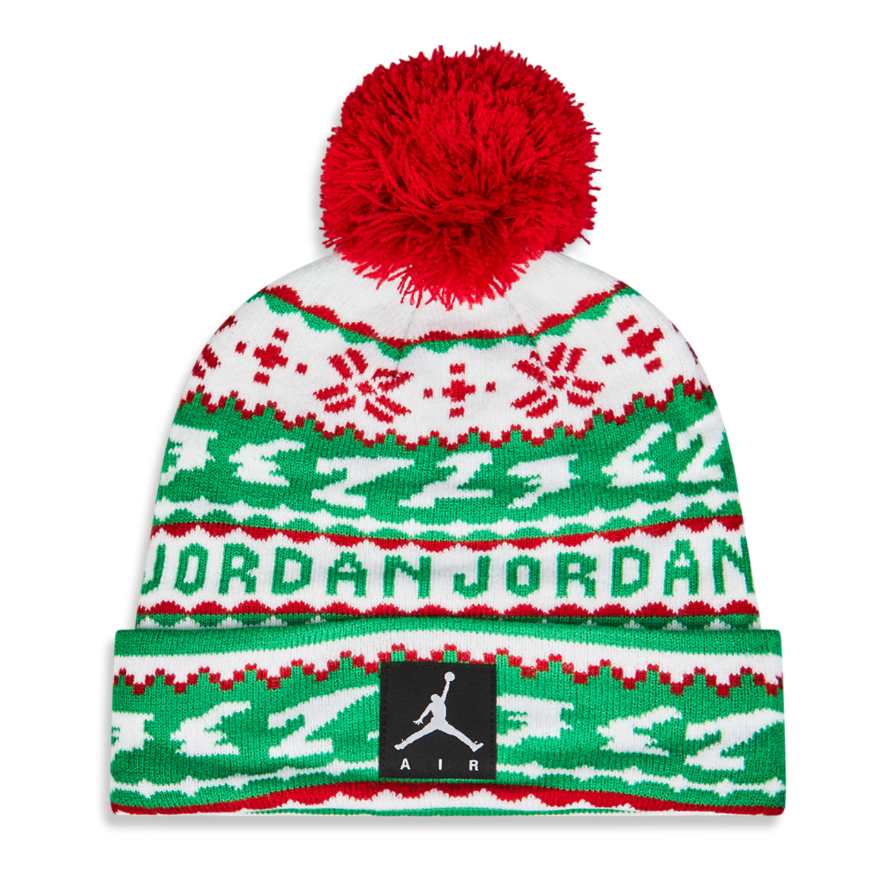 Jordan Kids X-mas Pom Beanie Afbeelding 1 van 3. Tik om de fotogalerij te openen..
