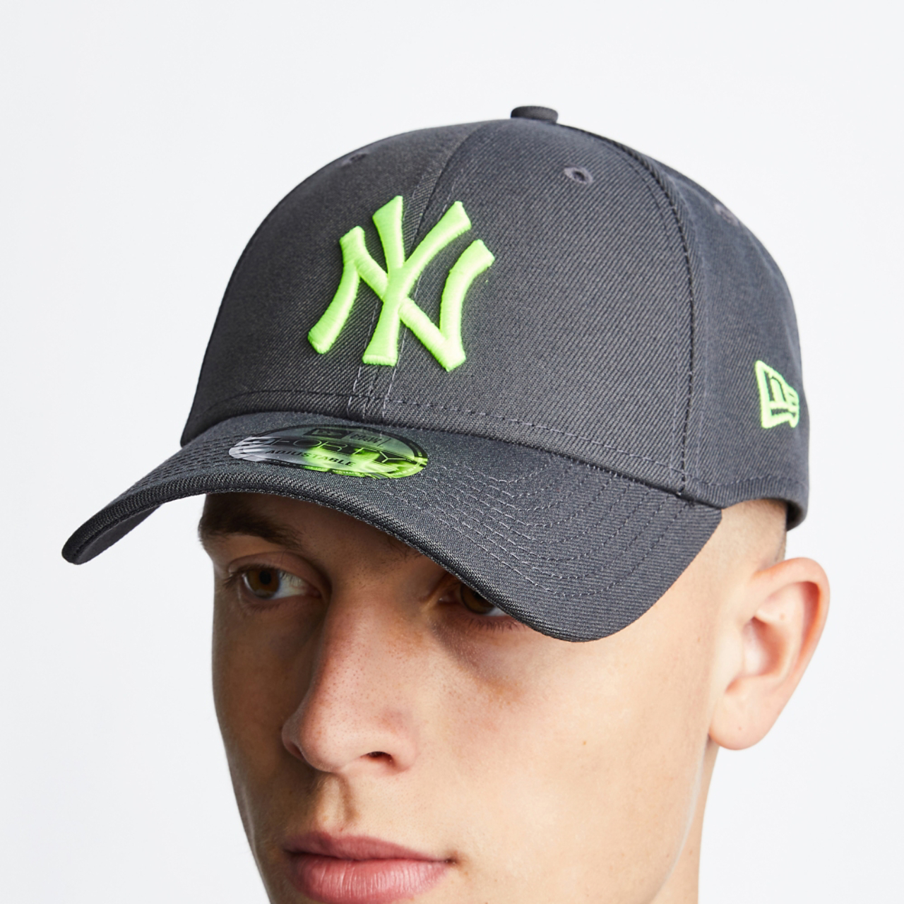 New Era 9Forty Mlb Neon Ny Image 5 of 6. Tap to open photo gallery.