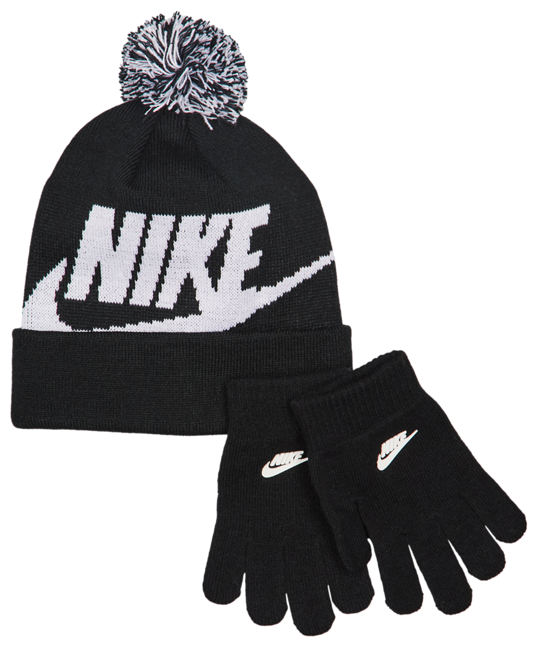 Nike Kids Beanie Swoosh Set Bild 1 von 2. Antippen, um die Fotogalerie zu öffnen.