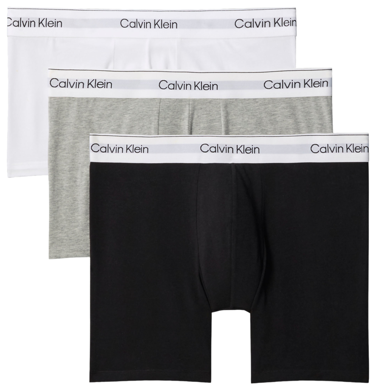 Calvin Klein Boxer Brief 3 Pack Image 1 of 1. Tap to open photo gallery.