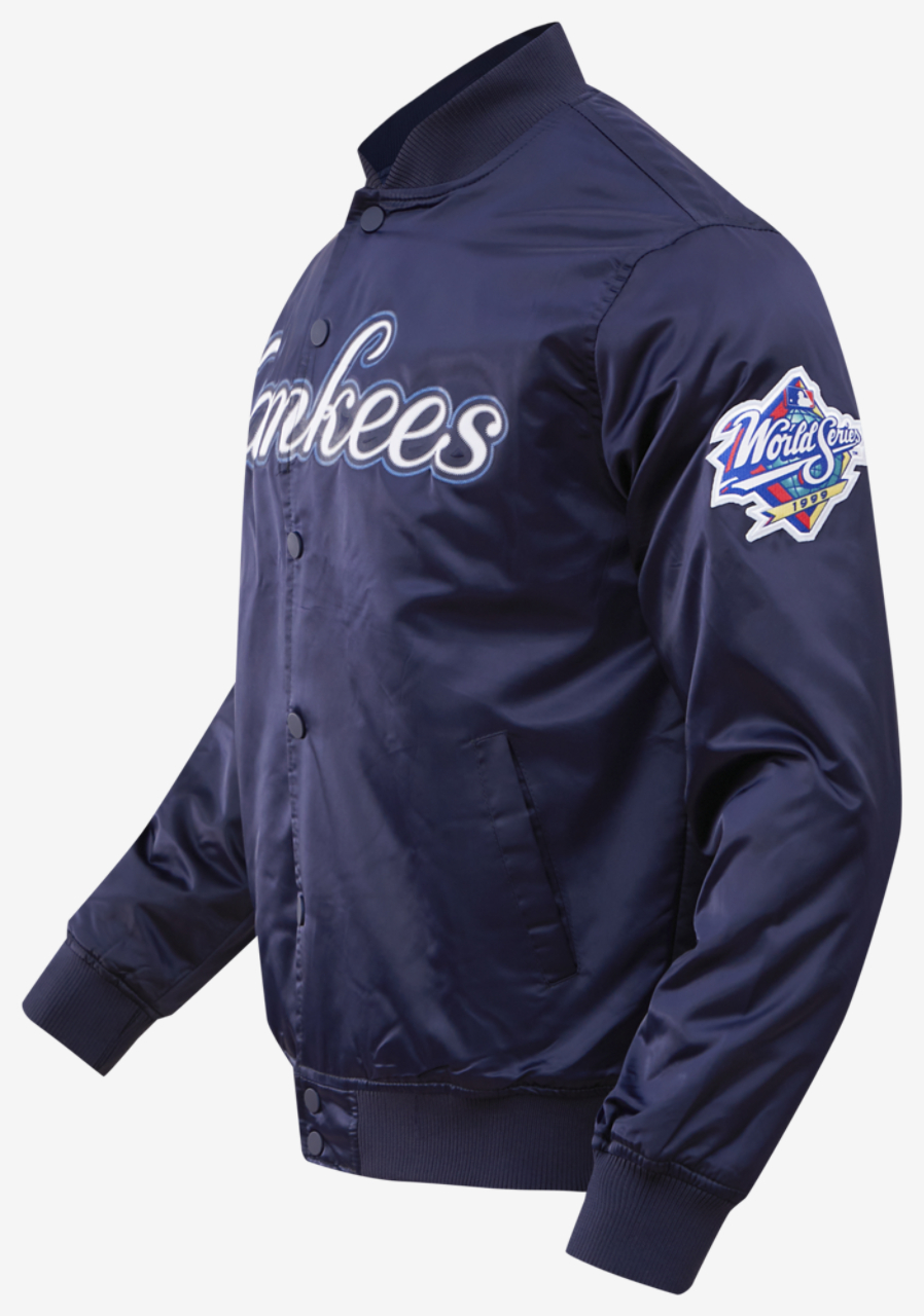 Pro Standard NEW YORK YANKEES SATIN JACKET Image 3 of 9. Tap to open photo gallery.