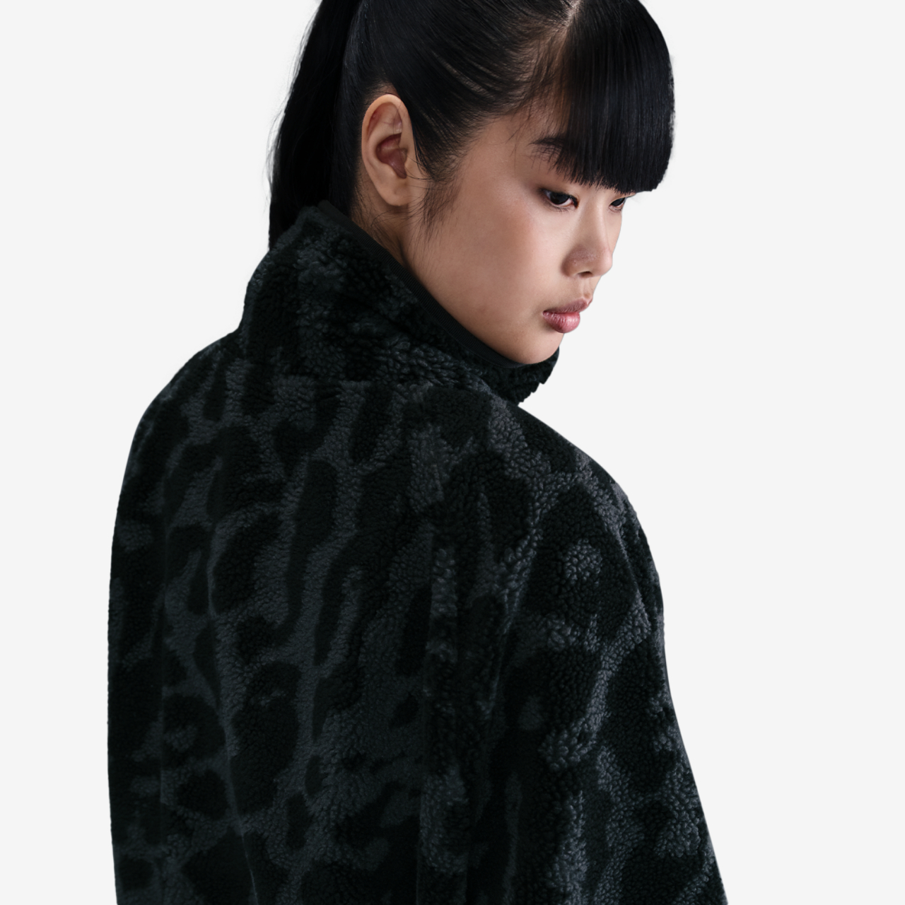 Nike NSW Street Sherpa Jacket Image 2 of 4. Tap to open photo gallery.