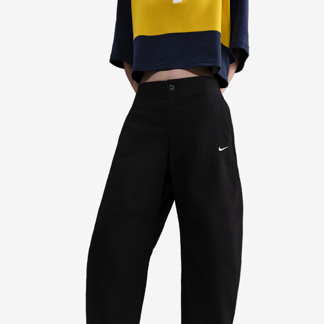 Nike NSW Street Barrel Pants Image 1 of 4. Tap to open photo gallery.