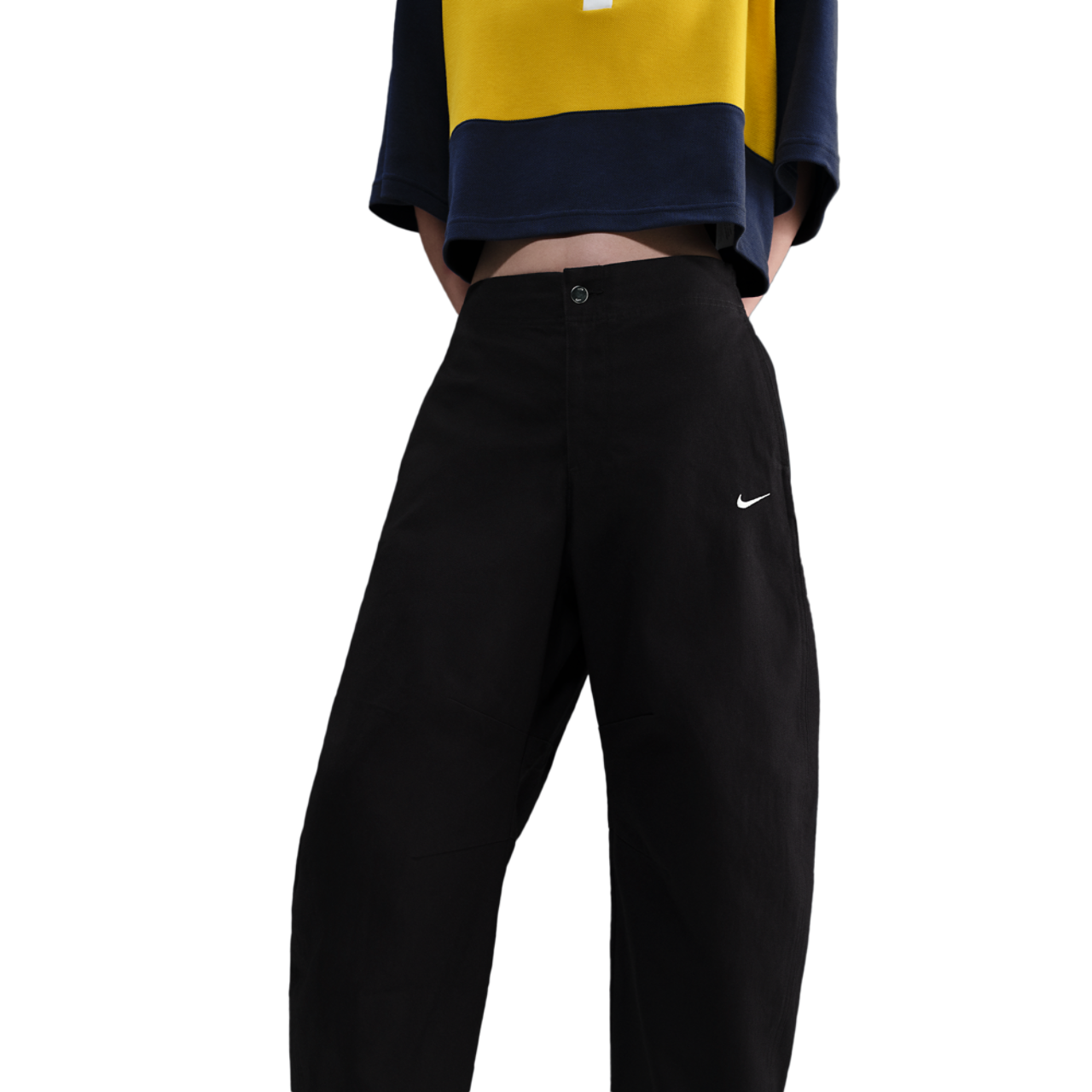 Nike NSW Street Barrel Pants Image 1 of 4. Tap to open photo gallery.