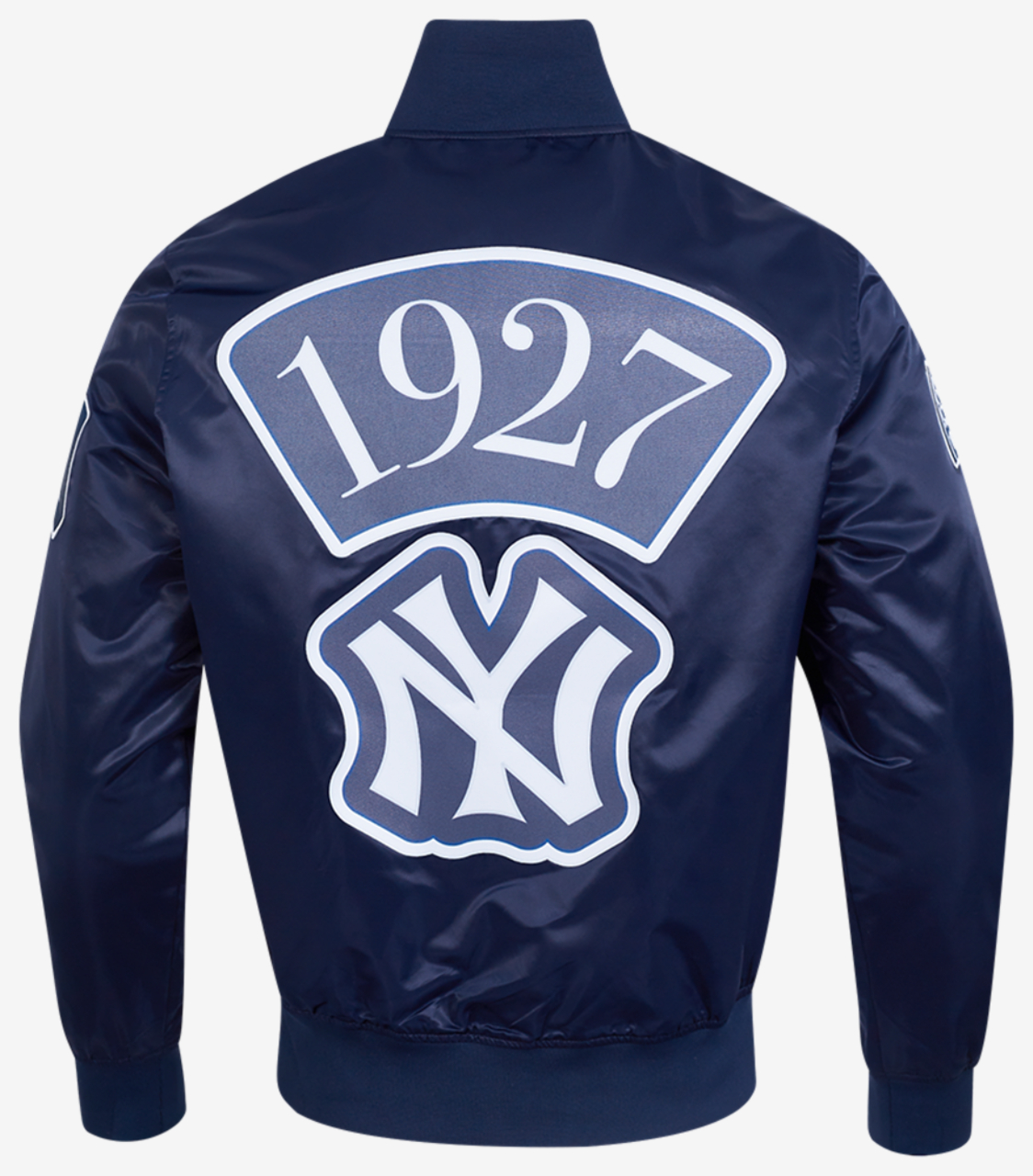 Pro Standard NEW YORK YANKEES SATIN JACKET Image 2 of 8. Tap to open photo gallery.