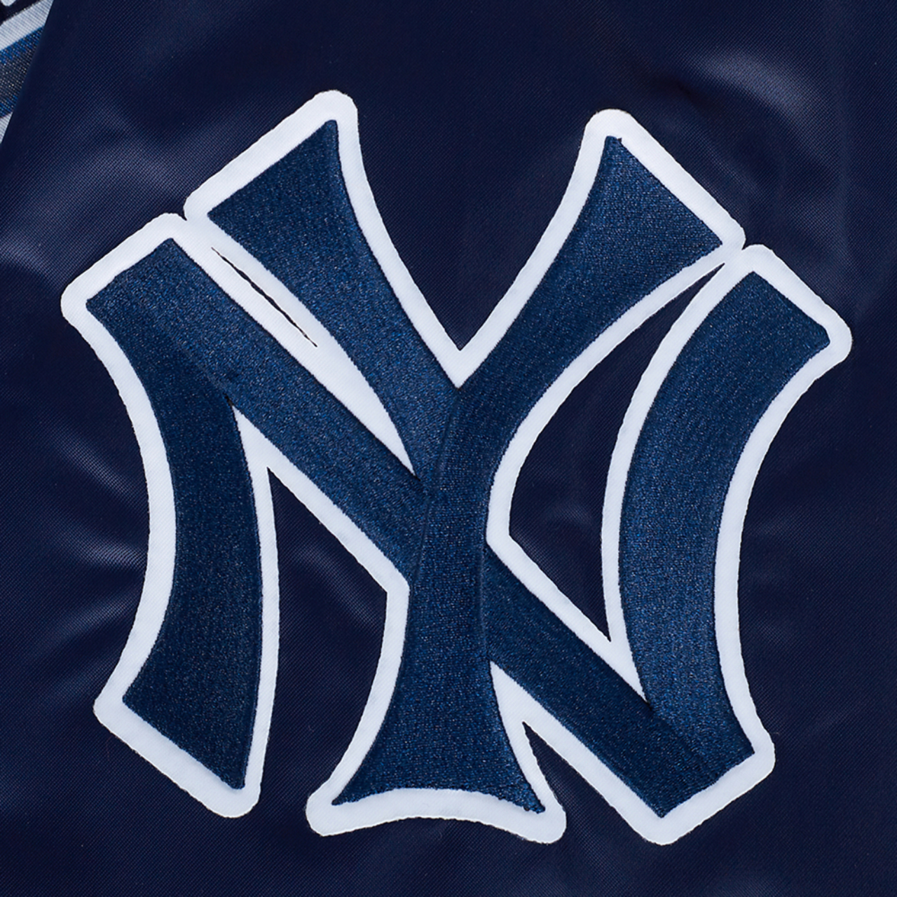 Pro Standard NEW YORK YANKEES SATIN JACKET Image 6 of 8. Tap to open photo gallery.
