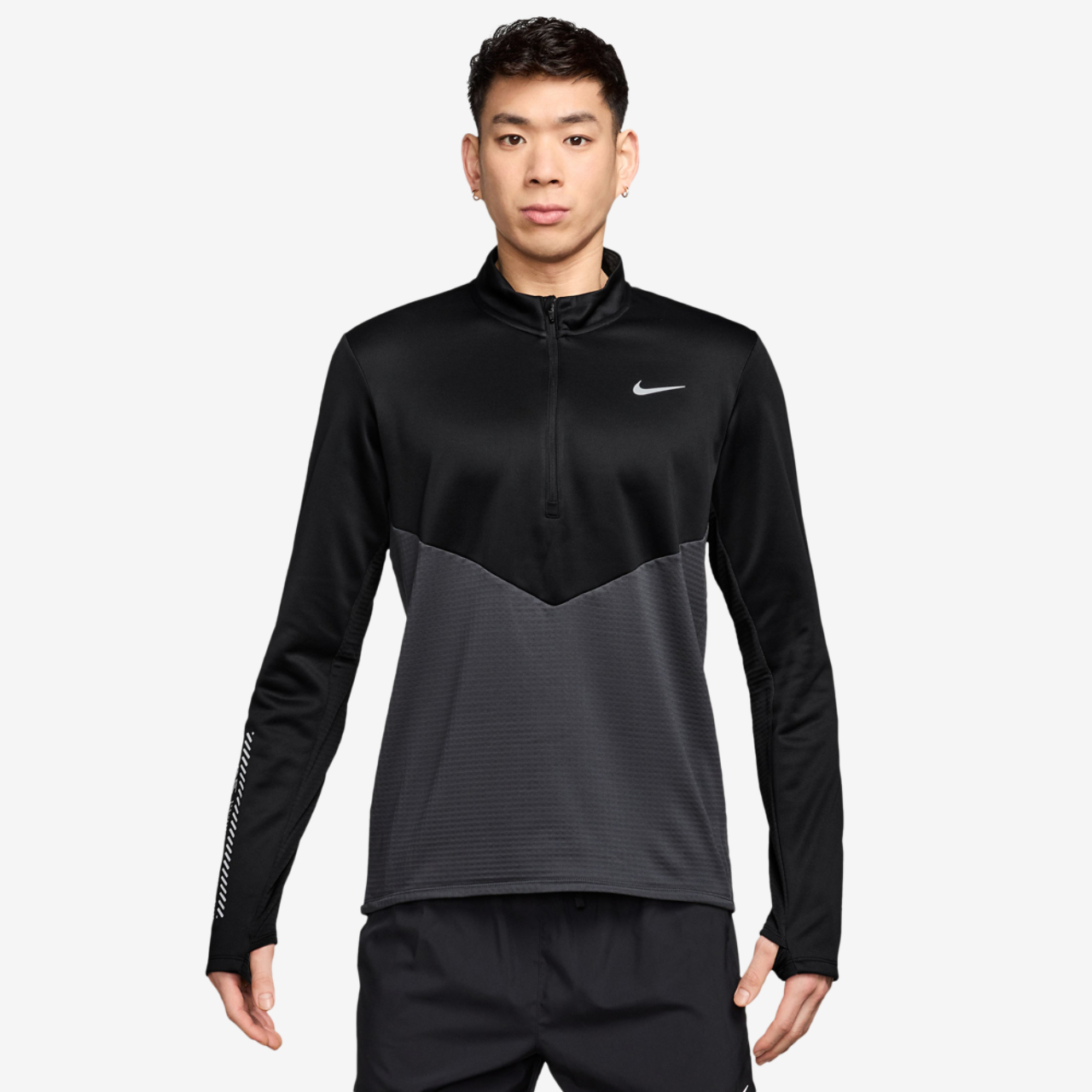 Nike Therma Fit Winterized Pacer Half Zip Image 1 of 3. Tap to open photo gallery.