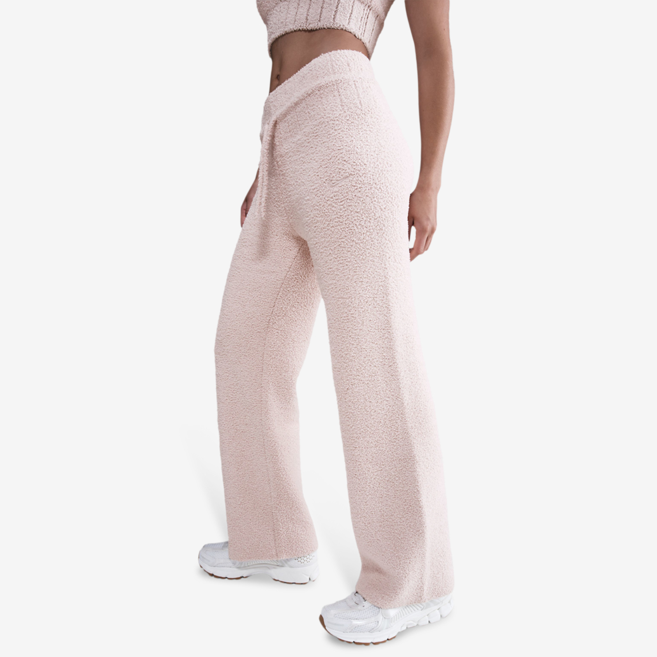 Nike NSW Phoenix  Boucle Pants Image 1 of 3. Tap to open photo gallery.