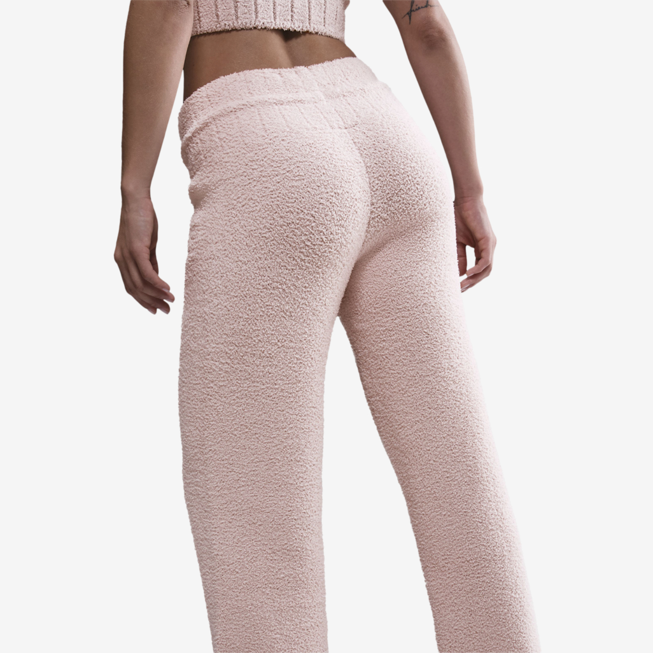 Nike NSW Phoenix  Boucle Pants Image 2 of 3. Tap to open photo gallery.