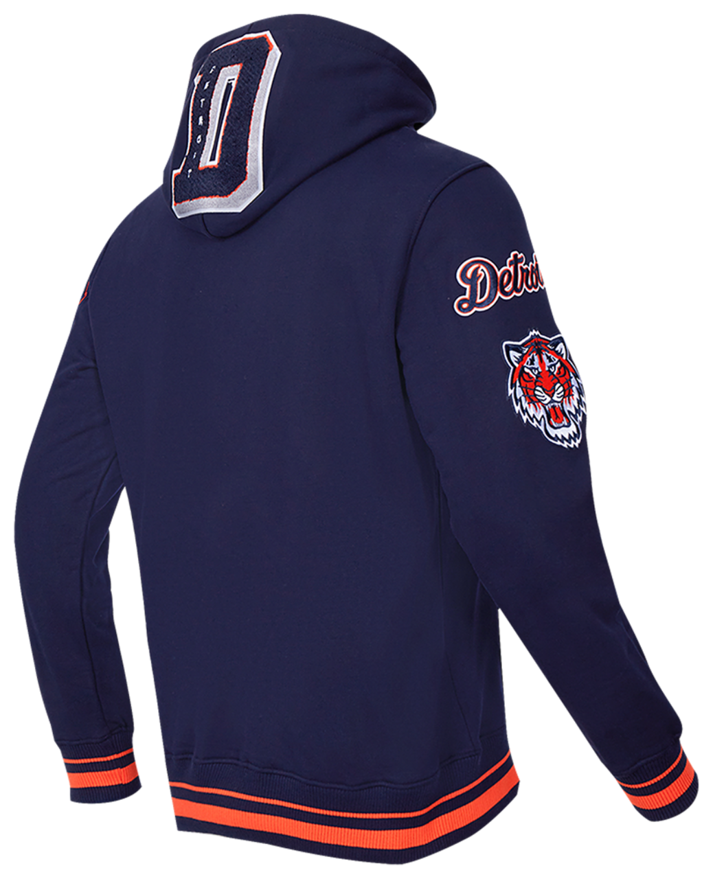 Pro Standard TIGERS MASH UP RIB FLC PO HOODIE Image 4 of 7. Tap to open photo gallery.
