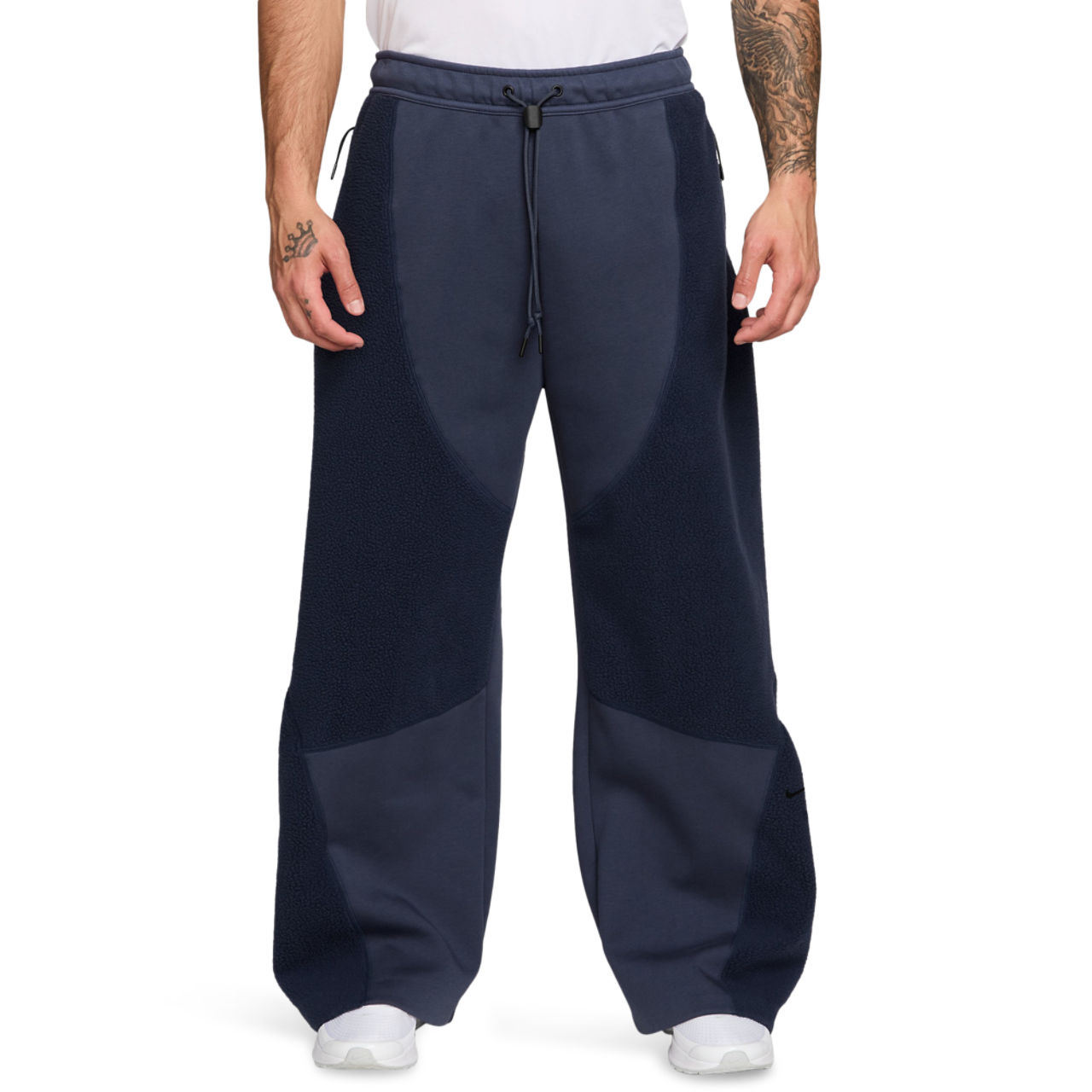 Nike Tech Windwall Open Hem Pants Image 1 of 3. Tap to open photo gallery.