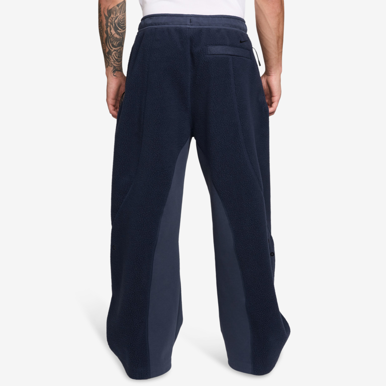 Nike Tech Windwall Open Hem Pants Image 2 of 3. Tap to open photo gallery.