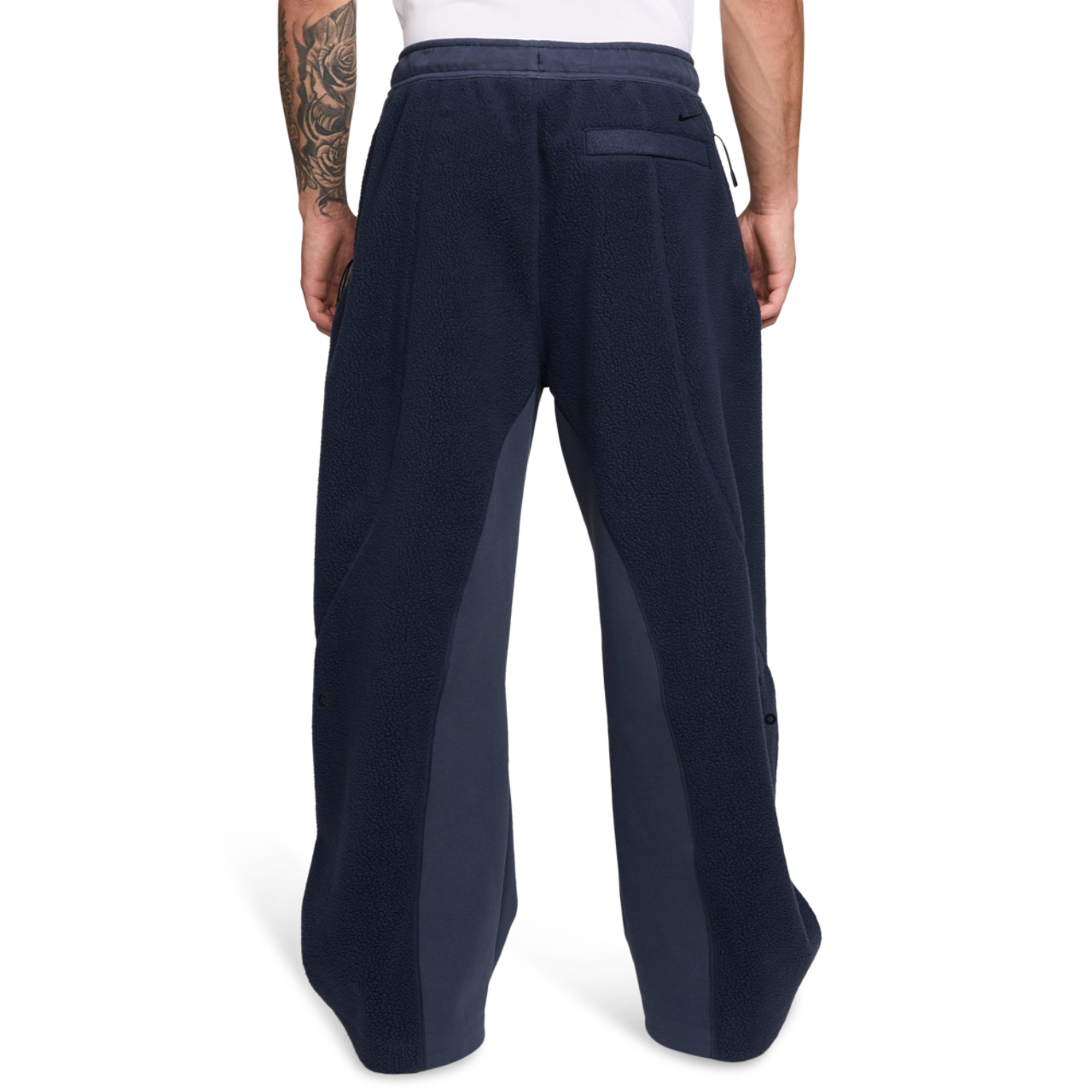 Nike Tech Windwall Open Hem Pants Image 2 of 3. Tap to open photo gallery.