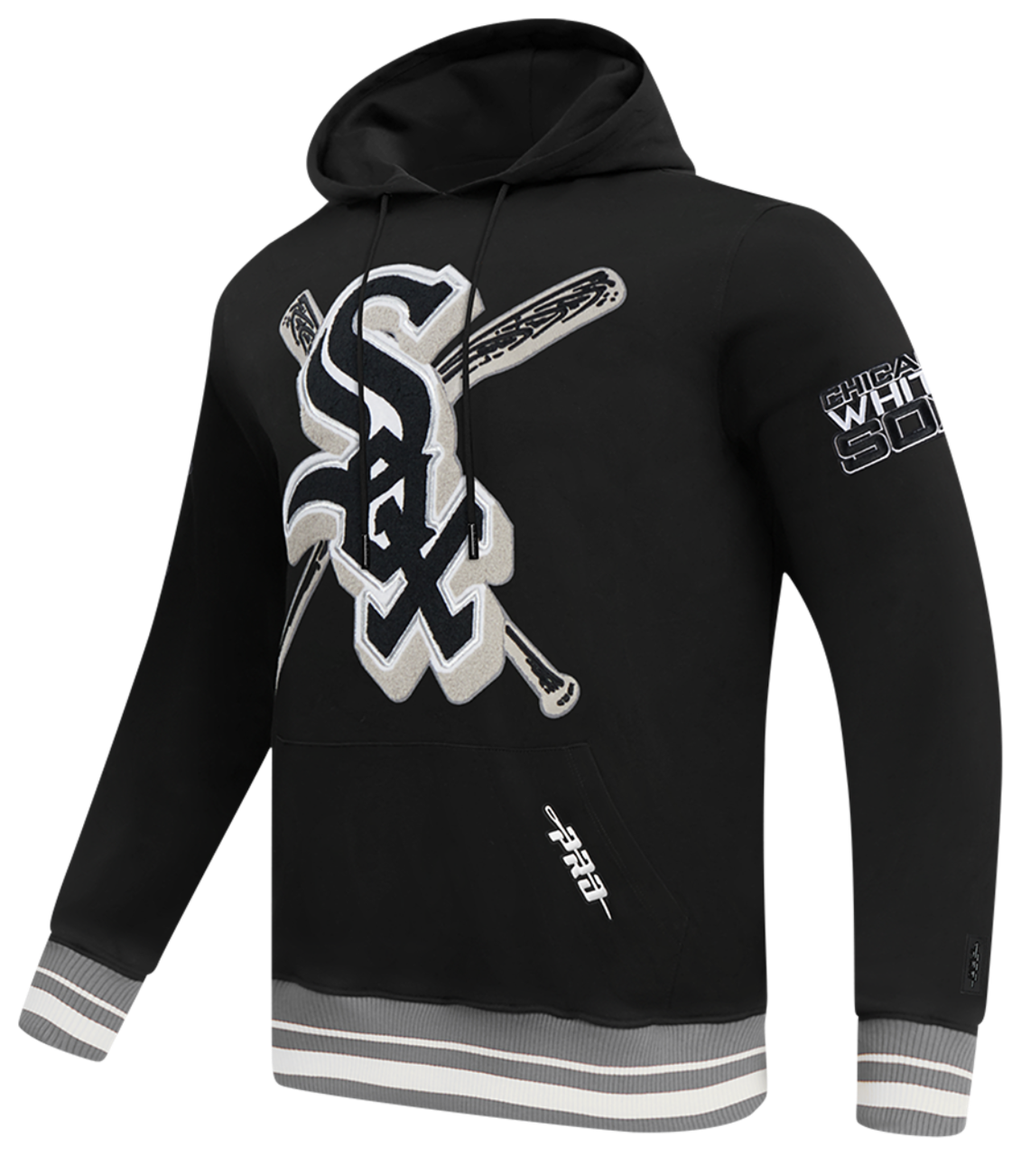 Pro Standard WHITE SOX MASH UP RIB FLC PO HOODIE - Men's | Foot Locker