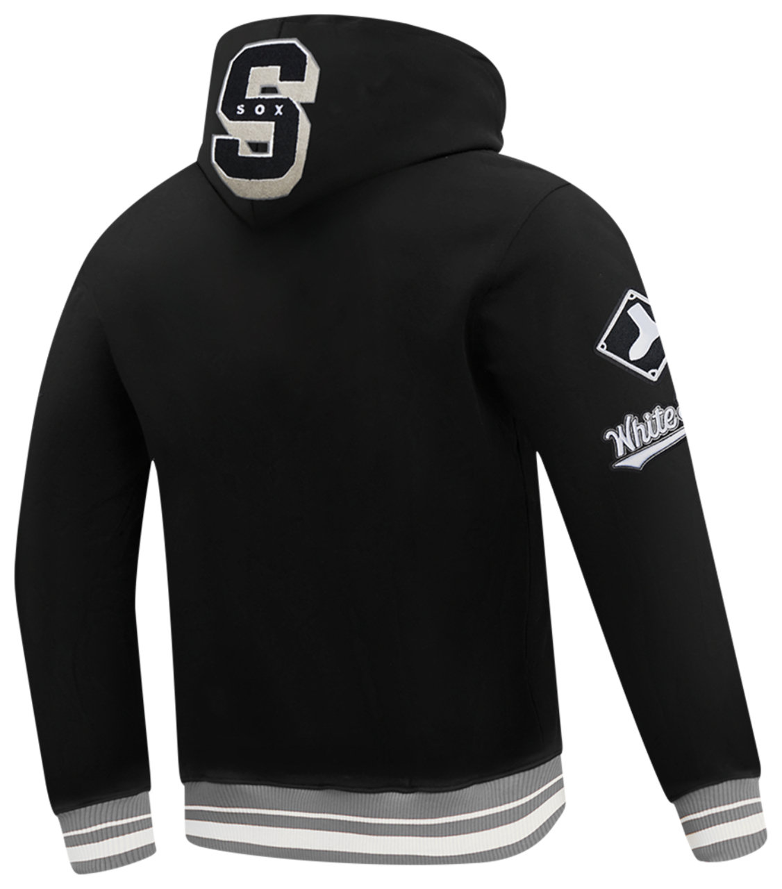 Pro Standard WHITE SOX MASH UP RIB FLC PO HOODIE - Men's | Foot Locker