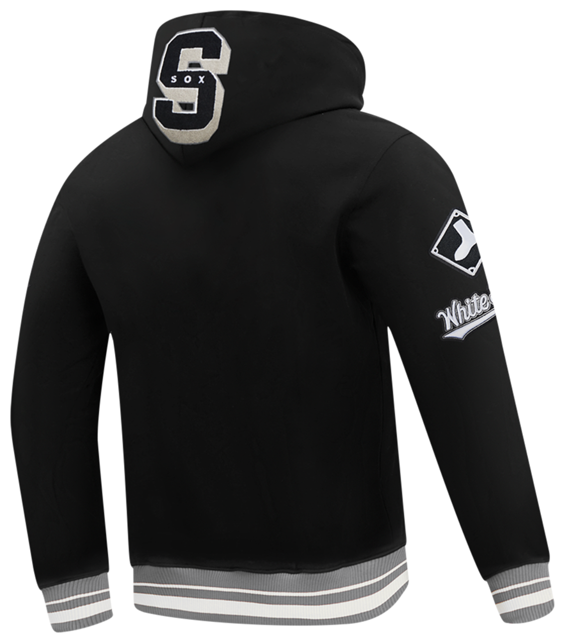 Pro Standard WHITE SOX MASH UP RIB FLC PO HOODIE - Men's | Foot Locker