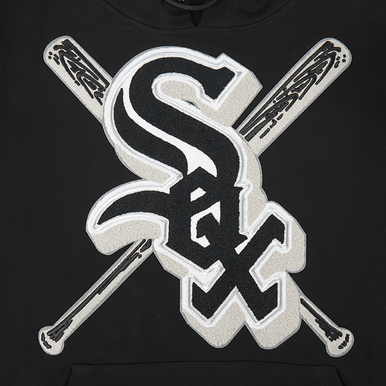 Pro Standard WHITE SOX MASH UP RIB FLC PO HOODIE - Men's | Foot Locker